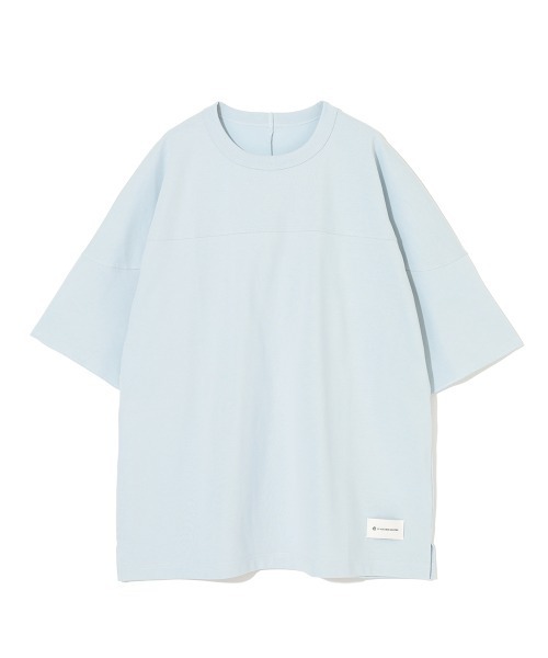MODE COMMUTER（モードコミューター）の「[MC by HIDETAKA FUKUZONO  COLLECTION] FOOT BALL TEE（Tシャツ/カットソー・メンズ・グレー/サックスブルー/ベージュ・SMALL/MEDIUM/LARGE）」の14枚目の写真
