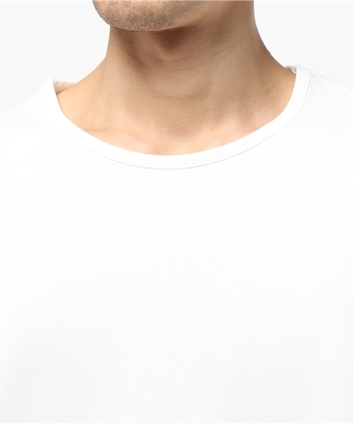 URBAN RESEARCH（アーバンリサーチ）の「UR ビックシルエットジャージー8分袖Tシャツ（Tシャツ/カットソー・メンズ・グレー/ホワイト/ネイビー・LARGE/MEDIUM）」の6枚目の写真