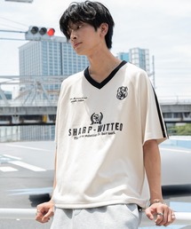 WEGO/【26年春夏新作】フェイクスウェードゲームT