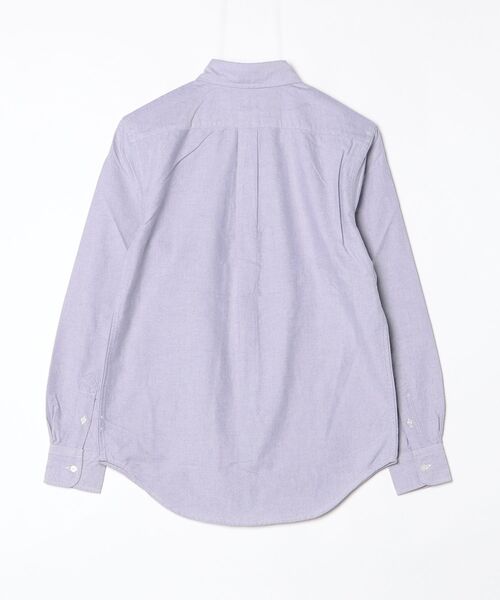 POLO RALPH LAUREN（ポロ ラルフ ローレン）の「クラシック フィット コットン オックスフォード シャツ（シャツ/ブラウス・レディース・パープル・S/M/XS）」の4枚目の写真