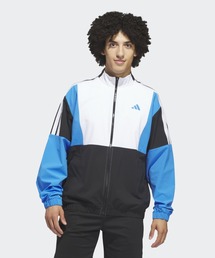 adidas Golf（アディダスゴルフ）の「ビヨンド ツイストウィーブ フルジップ ウィンドブレーカー【adidas Golf/アディダスゴルフ】（ナイロンジャケット）」