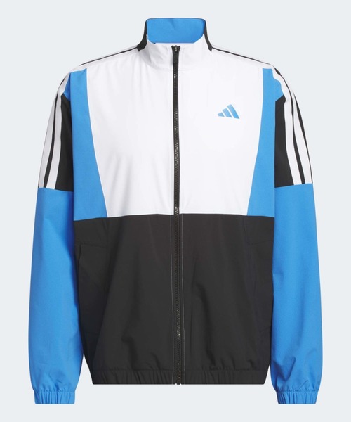 adidas(アディダス)の「ビヨンド ツイストウィーブ フルジップ ウィンドブレーカー【adidas Golf/アディダスゴルフ】(ブルゾン・メンズ・ブラック・SMALL/MEDIUM/LARGE/X-LARGE/XX-LARGE/3XL)」の4枚目の写真