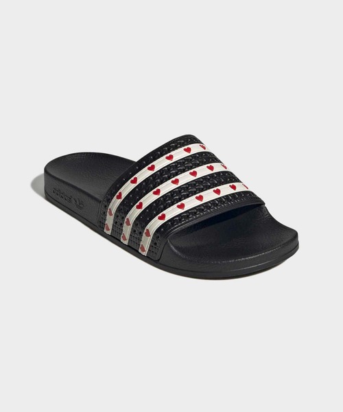 adidas（アディダス）の「アディレッタ サンダル / Adilette Slides / アディダスオリジナルス adidas Originals（サンダル・レディース・ブラック・28.5cm/27.5cm/26.5cm/25.5cm/24.5cm/23.5cm/22.5cm）」の4枚目の写真