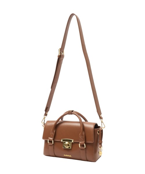 MILKFED.(ミルクフェド)の「2WAY TOP HANDLE BAG(ショルダーバッグ・レディース・グリーン/ブラック/ブラウン・ONE SIZE)」の14枚目の写真
