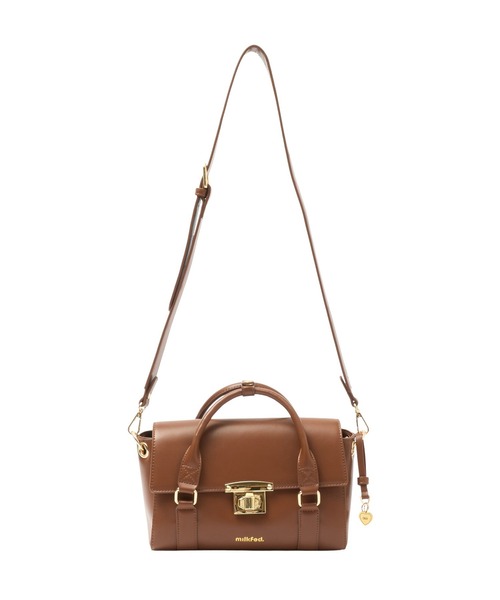 MILKFED.(ミルクフェド)の「2WAY TOP HANDLE BAG(ショルダーバッグ・レディース・グリーン/ブラック/ブラウン・ONE SIZE)」の15枚目の写真