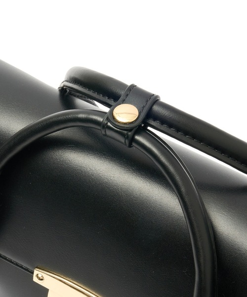MILKFED.(ミルクフェド)の「2WAY TOP HANDLE BAG(ショルダーバッグ・レディース・グリーン/ブラック/ブラウン・ONE SIZE)」の21枚目の写真