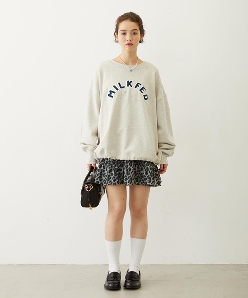 MILKFED.(ミルクフェド)の「2WAY TOP HANDLE BAG(ショルダーバッグ・レディース・グリーン/ブラック/ブラウン・ONE SIZE)」の6枚目の写真