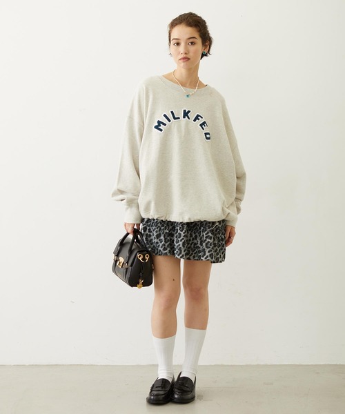 MILKFED.(ミルクフェド)の「2WAY TOP HANDLE BAG(ショルダーバッグ・レディース・グリーン/ブラック/ブラウン・ONE SIZE)」の8枚目の写真