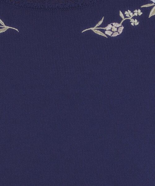ITS'DEMO(イッツデモ)の「スカラップ刺繍ニット(Tシャツ/カットソー・レディース・ベビーピンク/ネイビー/アイボリー・00)」の17枚目の写真