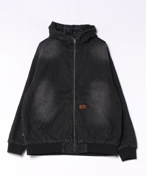 VOLCOM(ボルコム)の「VOLCOM/ボルコム アウター フードジャケット 中綿 ジップアップ パーカー BG052751(その他アウター・メンズ・インディゴブルー/ブラック・L/XL/M)」の5枚目の写真
