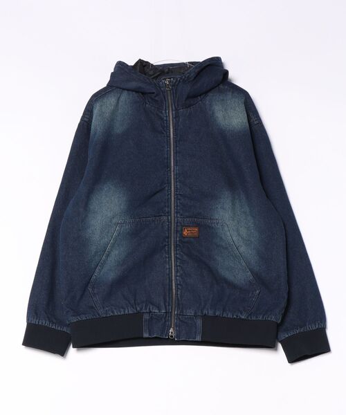 VOLCOM(ボルコム)の「VOLCOM/ボルコム アウター フードジャケット 中綿 ジップアップ パーカー BG052751(その他アウター・メンズ・インディゴブルー/ブラック・L/XL/M)」の6枚目の写真