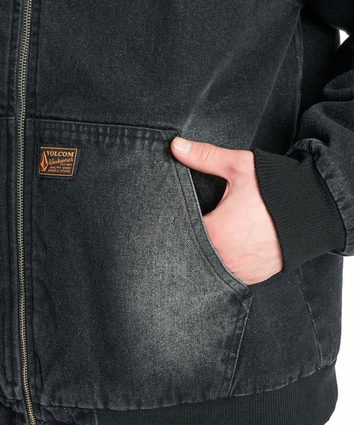 VOLCOM(ボルコム)の「VOLCOM/ボルコム アウター フードジャケット 中綿 ジップアップ パーカー BG052751(その他アウター・メンズ・インディゴブルー/ブラック・L/XL/M)」の14枚目の写真