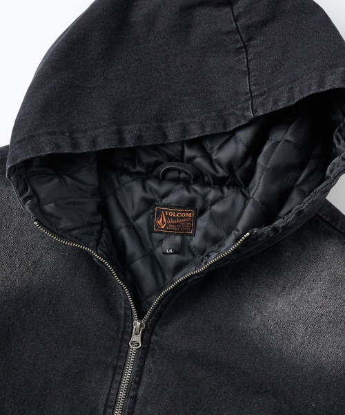 VOLCOM(ボルコム)の「VOLCOM/ボルコム アウター フードジャケット 中綿 ジップアップ パーカー BG052751(その他アウター・メンズ・インディゴブルー/ブラック・L/XL/M)」の20枚目の写真