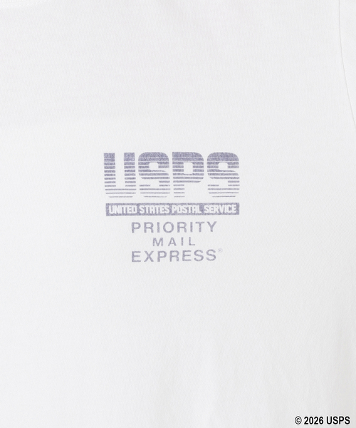 GOOD ROCK SPEED(グッドロックスピード)の「【GOOD ROCK SPEED】USPS U.S. AIR MAIL long sleeves T(Tシャツ/カットソー・レディース・ホワイト・FREE)」の13枚目の写真