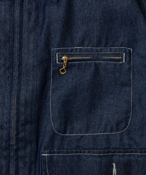 L.L.Bean(エルエルビーン)の「【JAPAN EDITION】パスファインダー・デニム・ジャケット(デニムジャケット・メンズ・インディゴブルー・LARGE/MEDIUM/SMALL)」の6枚目の写真