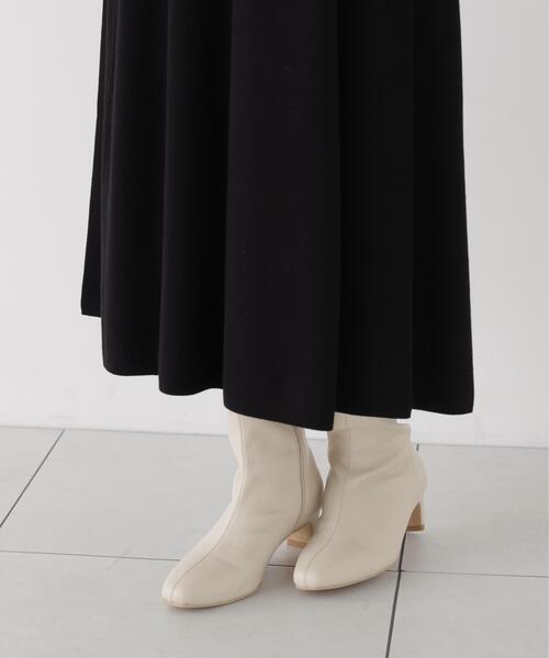 PROPORTION BODY DRESSING(プロポーションボディドレッシング)の「リボンタイバイカラーニットワンピース / 1216240909(ワンピース・レディース・ブラック/ベージュ・MEDIUM/SMALL)」の14枚目の写真