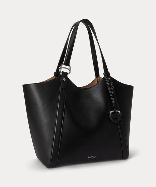 LAUREN RALPH LAUREN(ローレン ラルフ ローレン)の「ナッパ レザー ラージ Tasha トート バッグ(トートバッグ・レディース・ブラック系1・ONE)」の9枚目の写真
