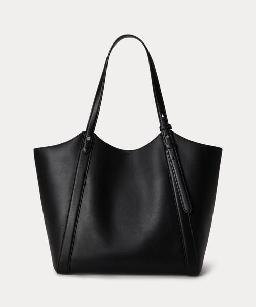 LAUREN RALPH LAUREN(ローレン ラルフ ローレン)の「ナッパ レザー ラージ Tasha トート バッグ(トートバッグ・レディース・ブラック系1・ONE)」の8枚目の写真