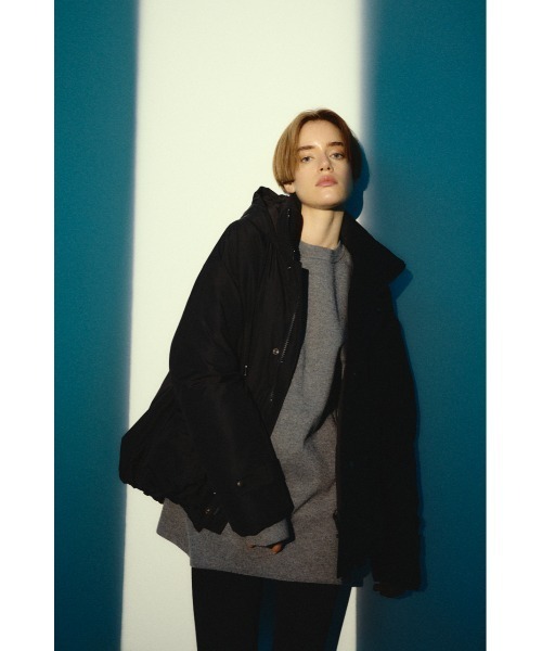 RIM.ARK(リムアーク)の「【26FW OUTER PRE ORDER】Back side down field CT(バック サイド ダウン フィールド コート)(その他アウター・レディース・ブラック/カーキ/ライトグリーン・FREE)」の1枚目の写真