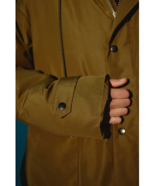RIM.ARK(リムアーク)の「【26FW OUTER PRE ORDER】Back side down field CT(バック サイド ダウン フィールド コート)(その他アウター・レディース・ブラック/カーキ/ライトグリーン・FREE)」の7枚目の写真
