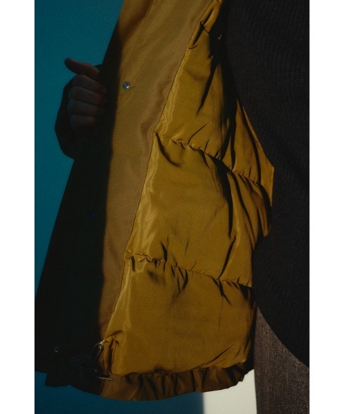 RIM.ARK(リムアーク)の「【26FW OUTER PRE ORDER】Back side down field CT(バック サイド ダウン フィールド コート)(その他アウター・レディース・ブラック/カーキ/ライトグリーン・FREE)」の8枚目の写真