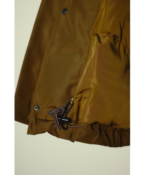 RIM.ARK(リムアーク)の「【26FW OUTER PRE ORDER】Back side down field CT(バック サイド ダウン フィールド コート)(その他アウター・レディース・ブラック/カーキ/ライトグリーン・FREE)」の9枚目の写真