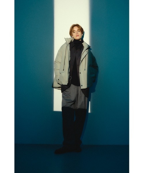 RIM.ARK(リムアーク)の「【26FW OUTER PRE ORDER】Back side down field CT(バック サイド ダウン フィールド コート)(その他アウター・レディース・ブラック/カーキ/ライトグリーン・FREE)」の12枚目の写真