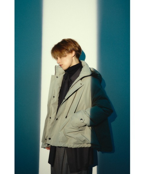 RIM.ARK(リムアーク)の「【26FW OUTER PRE ORDER】Back side down field CT(バック サイド ダウン フィールド コート)(その他アウター・レディース・ブラック/カーキ/ライトグリーン・FREE)」の14枚目の写真