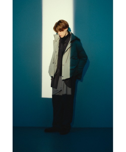 RIM.ARK(リムアーク)の「【26FW OUTER PRE ORDER】Back side down field CT(バック サイド ダウン フィールド コート)(その他アウター・レディース・ブラック/カーキ/ライトグリーン・FREE)」の18枚目の写真