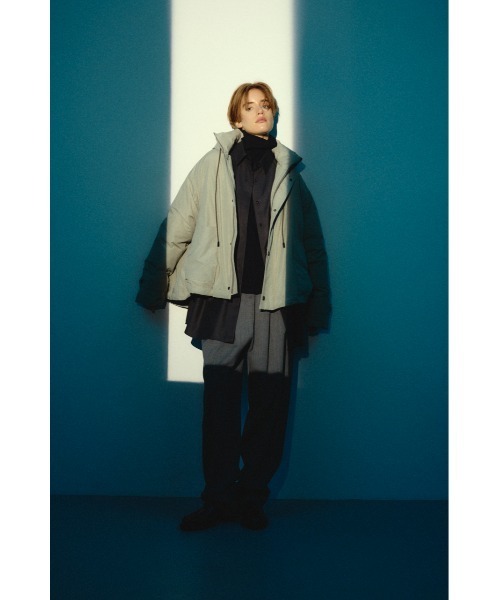 RIM.ARK(リムアーク)の「【26FW OUTER PRE ORDER】Back side down field CT(バック サイド ダウン フィールド コート)(その他アウター・レディース・ブラック/カーキ/ライトグリーン・FREE)」の19枚目の写真