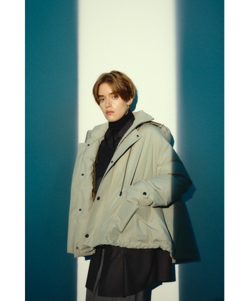 RIM.ARK(リムアーク)の「【26FW OUTER PRE ORDER】Back side down field CT(バック サイド ダウン フィールド コート)(その他アウター・レディース・ブラック/カーキ/ライトグリーン・FREE)」の21枚目の写真
