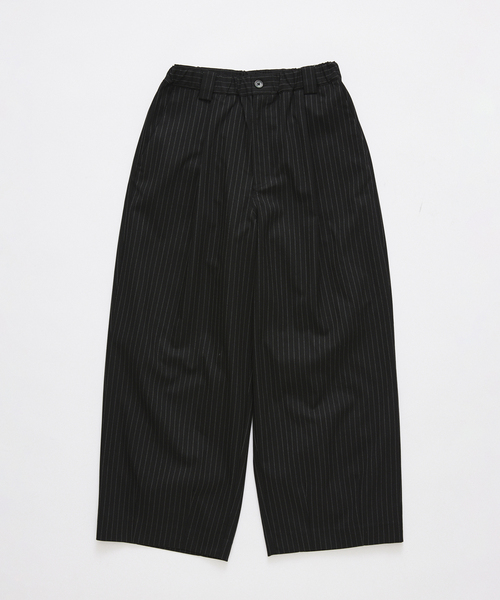 JOURNAL STANDARD(ジャーナルスタンダード)の「TR ツイル モダン ワイド スラックス(スラックス・メンズ・チャコールグレー/ブラック/ブラック系その他/スミクロ・SMALL/MEDIUM/LARGE)」の2枚目の写真