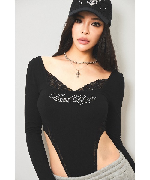 SupBaby by SUPPLIER(サプベイビーバイサプライヤー)の「ボディースーツ|EVRIS x SupBaby Evil Baby Body Suits|SupBaby(その他トップス・メンズ・ホワイト/ブラック/レオパード・FREE)」の7枚目の写真