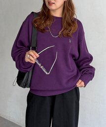 U.S. POLO ASSN.（ユーエスポロアッスン）の「【U.S. POLO ASSN.】スウェットライクニットプルオーバー（ニット/セーター）」