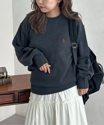 【U.S. POLO ASSN.】スウェットライクニットプルオーバー