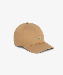LACOSTE（ラコステ）の「フロントワニロゴツイルキャップ（キャップ）」