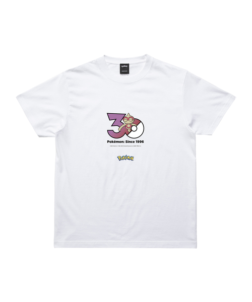 ZOZOSPOT(ゾゾスポット)の「Pokemon 30th Anniversary 1025 T-shirt 「ヤジロン」(Tシャツ/カットソー・レディース・ホワイト・SMALL/MEDIUM/LARGE/X-LARGE/XX-LARGE/XXX-LARGE/100cm/110cm/120cm/130cm/140cm/150cm/160cm)」の1枚目の写真