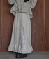 umm.clair（ウムクレール）の「Layered slit long skirt（スカート・S）」