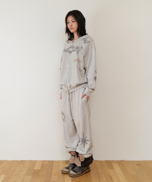 THEVINYLHOUSE（ザバイニルハウス）の「RODEO WASHED HOODIE ZIP-UP BEIGE（パーカー・メンズ・その他・SMALL/MEDIUM/LARGE）」の15枚目の写真