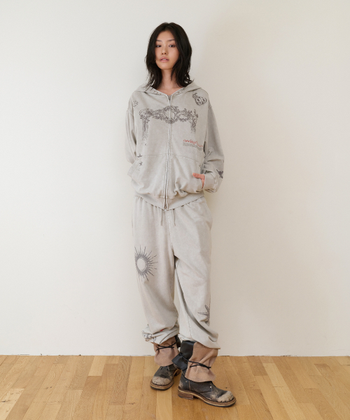THEVINYLHOUSE（ザバイニルハウス）の「RODEO WASHED HOODIE ZIP-UP BEIGE（パーカー・メンズ・その他・SMALL/MEDIUM/LARGE）」の16枚目の写真