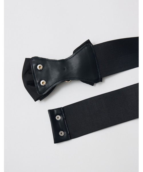 AVENCHUMU（アバンチュウム）の「Ribbon belt lace and ribbon bad girl one piece（ワンピース・レディース・ブラック/ピンク/ブラック×ピンク・FREE）」の8枚目の写真