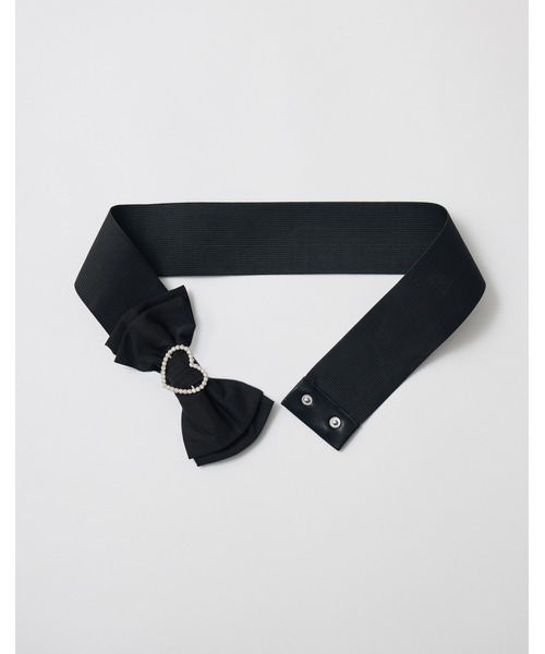 AVENCHUMU（アバンチュウム）の「Ribbon belt lace and ribbon bad girl one piece（ワンピース・レディース・ブラック/ピンク/ブラック×ピンク・FREE）」の7枚目の写真