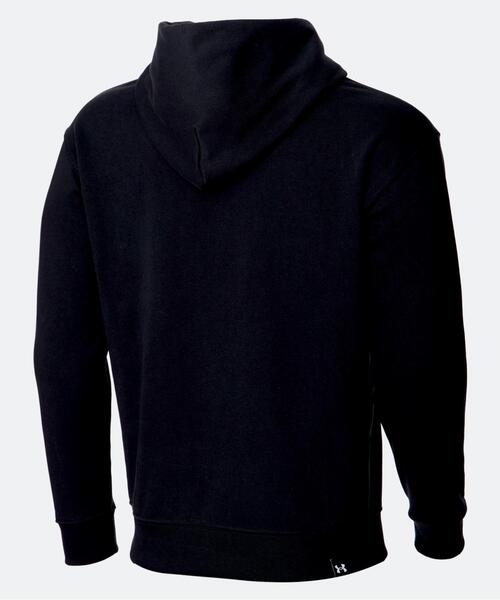 UNDER ARMOUR(アンダーアーマー)の「UAヘビーウエイト テリー フーディー(ライフスタイル/メンズ)(スウェット・メンズ・ブラック・XL/L)」の2枚目の写真
