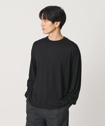 ウォッシャブル ウール ロングスリーブ Tシャツ