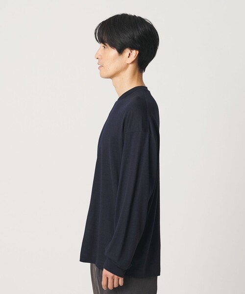 BEAUTY&YOUTH UNITED ARROWS(ビューティーアンドユースユナイテッドアローズ)の「ウォッシャブル ウール ロングスリーブ Tシャツ(Tシャツ/カットソー・メンズ・ブラック/グレー系/ネイビー・M/XL/S/L)」の22枚目の写真