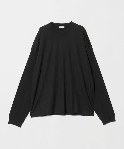 BEAUTY&YOUTH UNITED ARROWS(ビューティーアンドユースユナイテッドアローズ)の「ウォッシャブル ウール ロングスリーブ Tシャツ(Tシャツ/カットソー・メンズ・ブラック/グレー系/ネイビー・M/XL/S/L)」の6枚目の写真