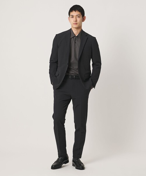 UNITED ARROWS(ユナイテッドアローズ)の「ポンチ ロングスリーブ ポロシャツ UA COZY 抗菌防臭 接触冷感(ポロシャツ・メンズ・ホワイト/オリーブ/ネイビー・XL/S/L/M)」の6枚目の写真