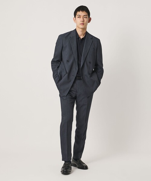 UNITED ARROWS(ユナイテッドアローズ)の「ポンチ ロングスリーブ ポロシャツ UA COZY 抗菌防臭 接触冷感(ポロシャツ・メンズ・ホワイト/オリーブ/ネイビー・XL/S/L/M)」の14枚目の写真