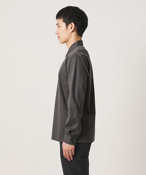 UNITED ARROWS(ユナイテッドアローズ)の「ポンチ ロングスリーブ ポロシャツ UA COZY 抗菌防臭 接触冷感(ポロシャツ・メンズ・ホワイト/オリーブ/ネイビー・XL/S/L/M)」の16枚目の写真