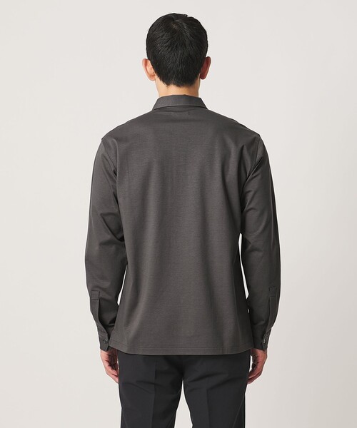 UNITED ARROWS(ユナイテッドアローズ)の「ポンチ ロングスリーブ ポロシャツ UA COZY 抗菌防臭 接触冷感(ポロシャツ・メンズ・ホワイト/オリーブ/ネイビー・XL/S/L/M)」の17枚目の写真